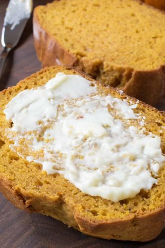 Condensed Milk Pumpkin Bread