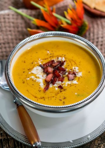 Curried Butternut Squash Soup