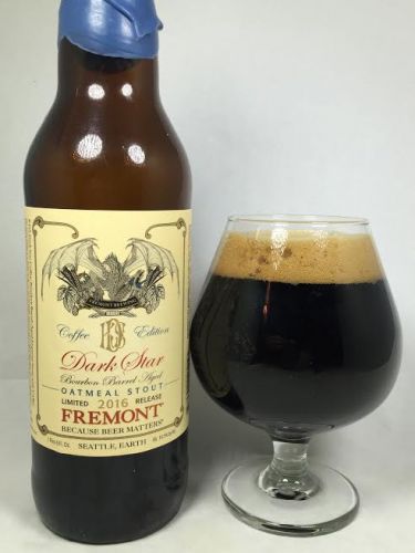 22. Fremont Brewing Bourbon Barrel Aged Dark Star Oatmeal Stout