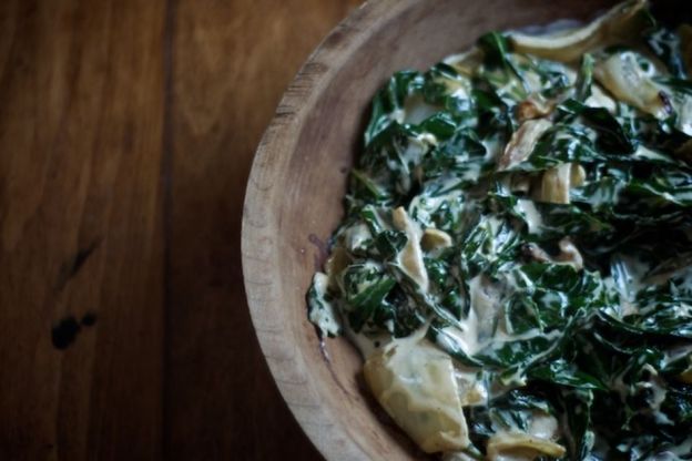 Creamed Collard Greens