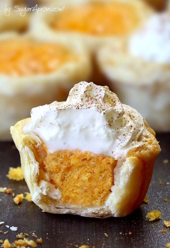 eASY PUmpkin pie bites