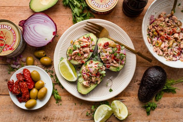 Tuna Avocado Boats