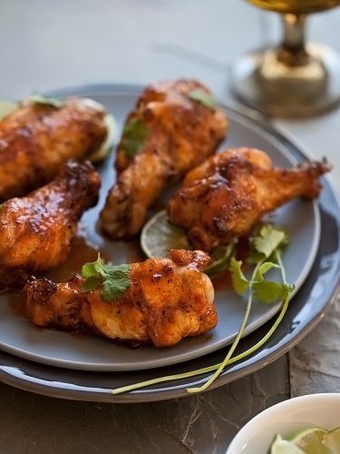 Honey Sriracha Chicken Wings