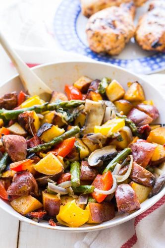 Spiced Vegetable and Potato BBQ Packs