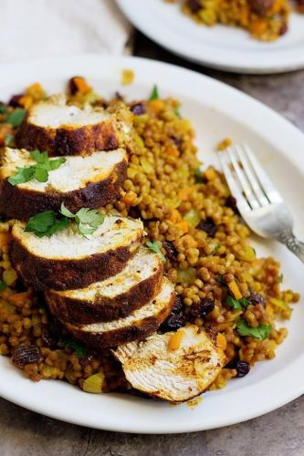 Moroccan Chicken with Couscous