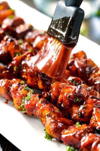 BBQ Chicken Kebabs