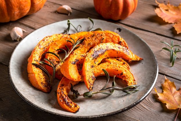 Garlic Roasted Pumpkin