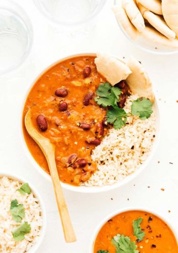 Coconut Kidney Bean Curry