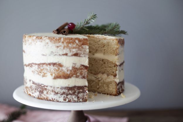 Eggnog Cake