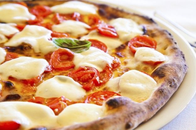 Cheesy buffalo mozzarella