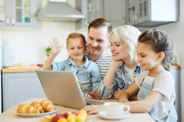 Eat brunch with her over video chat