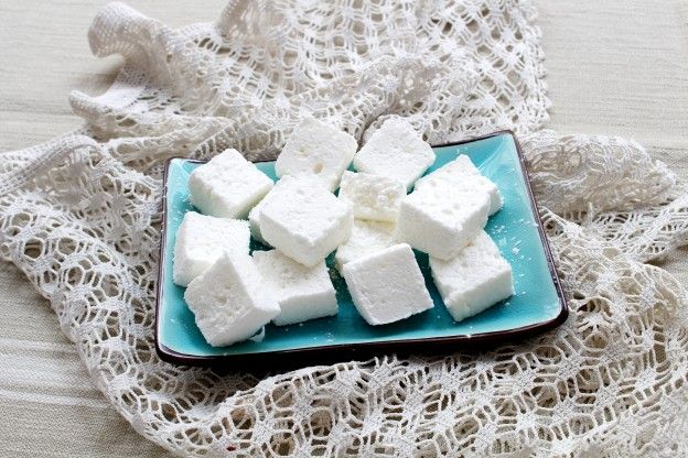 Homemade marshmallows