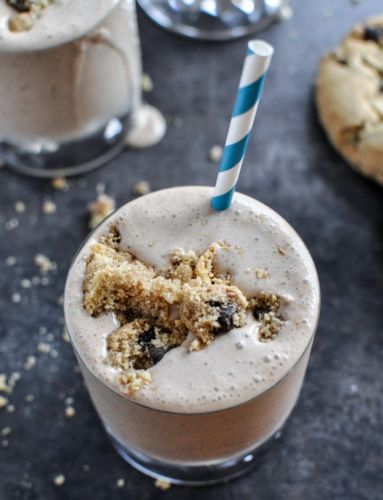 Chocolate chip cookie hot chocolate