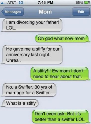 Awkward Texts Between Parents and Kids