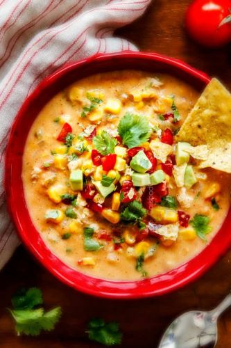 Mexican Chicken Corn Chowder