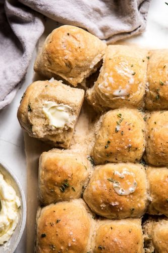 Buttery Whole Wheat Potato Rolls