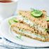 Cucumber and Cream Cheese Sandwiches