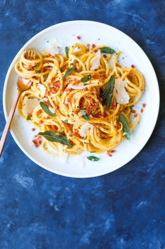 Butternut Squash Carbonara