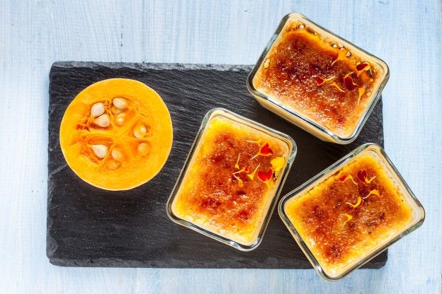 Pumpkin crème brûlée