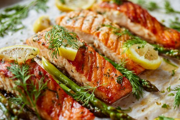 Sheet Pan Salmon and Vegetables