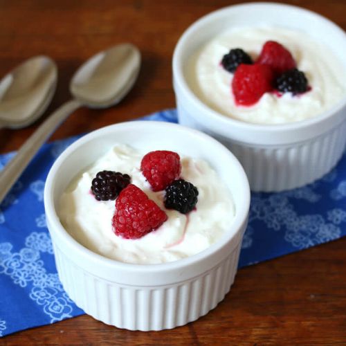 Easy Homemade Greek Yogurt