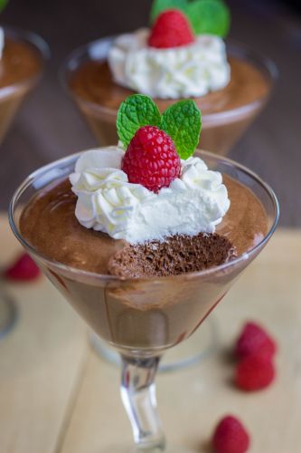 Julia child's chocolate mousse