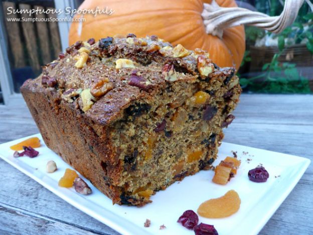 Drunk n Nutty Pumpkin Amaretto Fruitcake