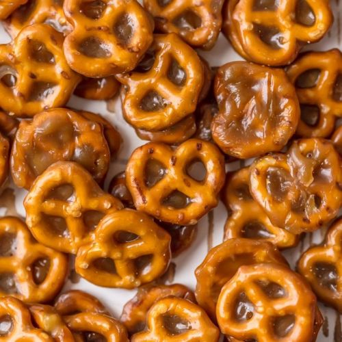 Butter Toffee Pretzels