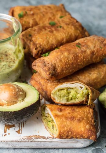 Guacamole Egg Rolls