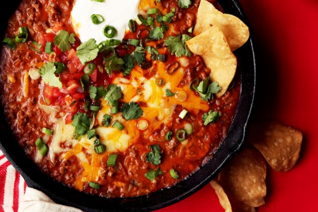 Cheesy Beef Enchilada Dip