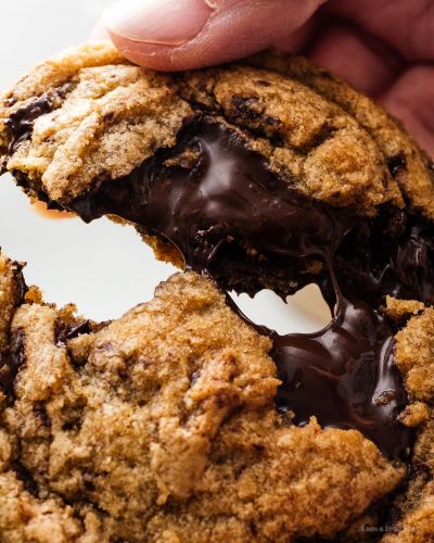 Salted Brown Butter Chocolate Chip Cookies