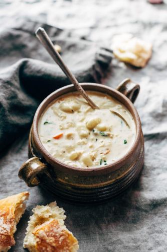 Crockpot Chicken Gnocchi Soup