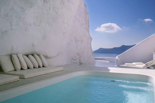 Katikies Hotel, antorini, Greece