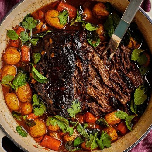 Dark and Stormy Braised Pot Roast