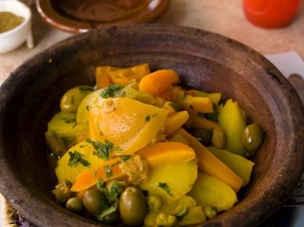 Sweet potato tagine