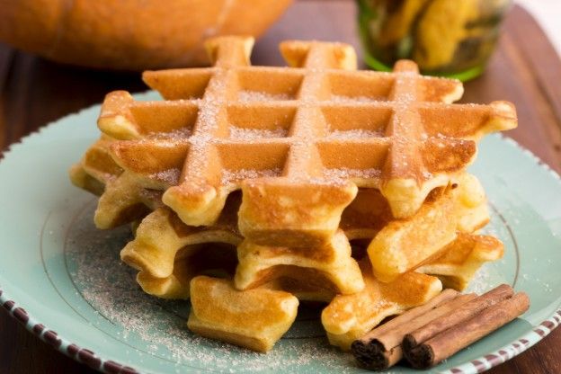 Pumpkin waffles