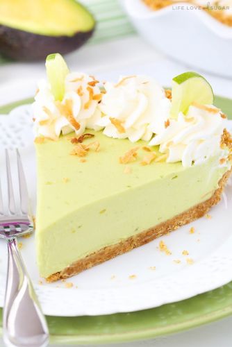 Avocado Key Lime PIe