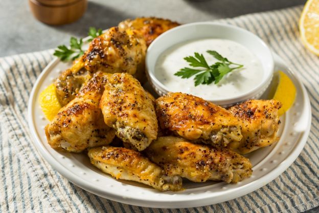 Lemon Pepper Chicken Wings