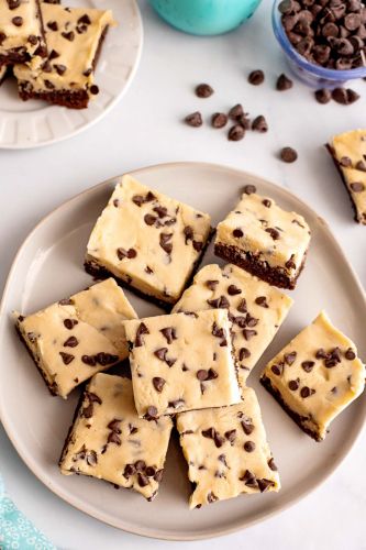 Cookie Dough Brownies