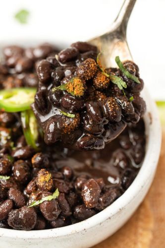 Instant Pot Spicy Black Beans