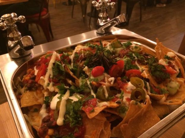 Nachos on tap