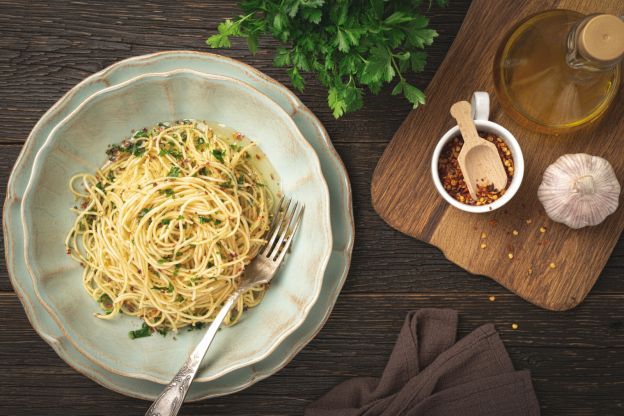 Spicy Garlic Pasta