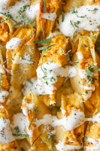 Pumpkin Stuffed Shells