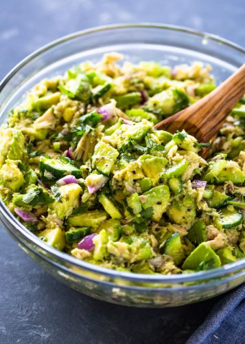 Avocado Tuna Salad