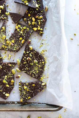 Chocolate Pistachio Bark