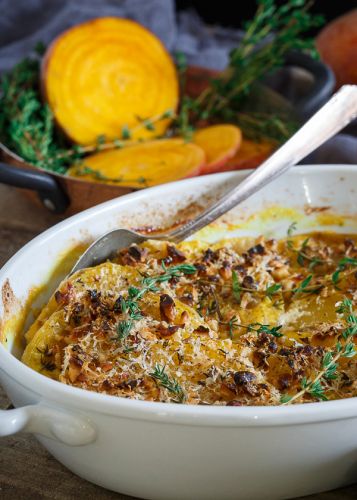 Golden Beet Gratin