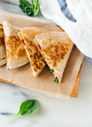 Hummus Quesadillas