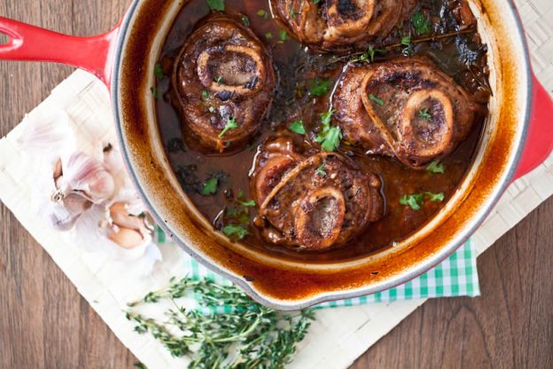 Osso Buco in Red Wine Sauce