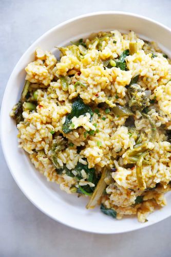 Lemon Vegetable Risotto