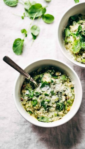 quinoa chicken primavera